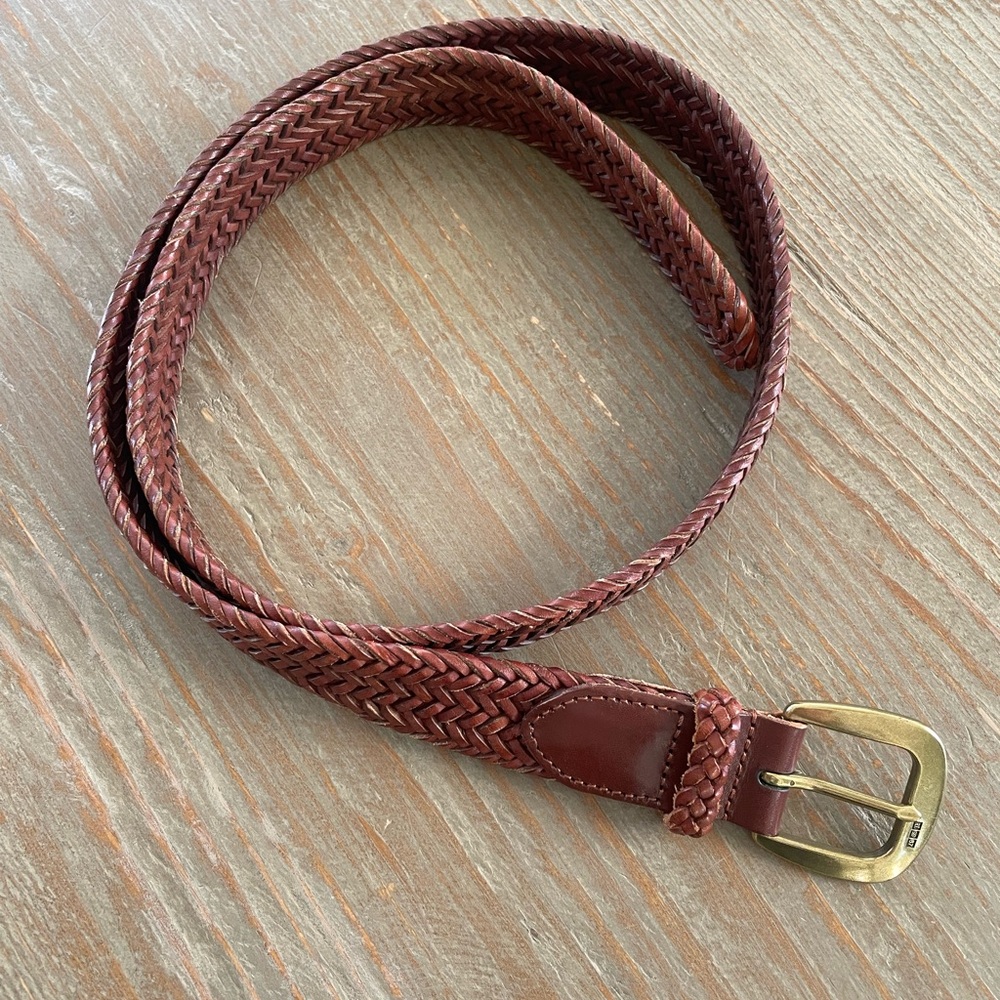 Vintage braided belt